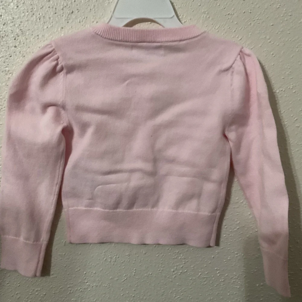 Epic Threads Toddler Girls Solid Knit Pink Cardigan. Size 2T NWT